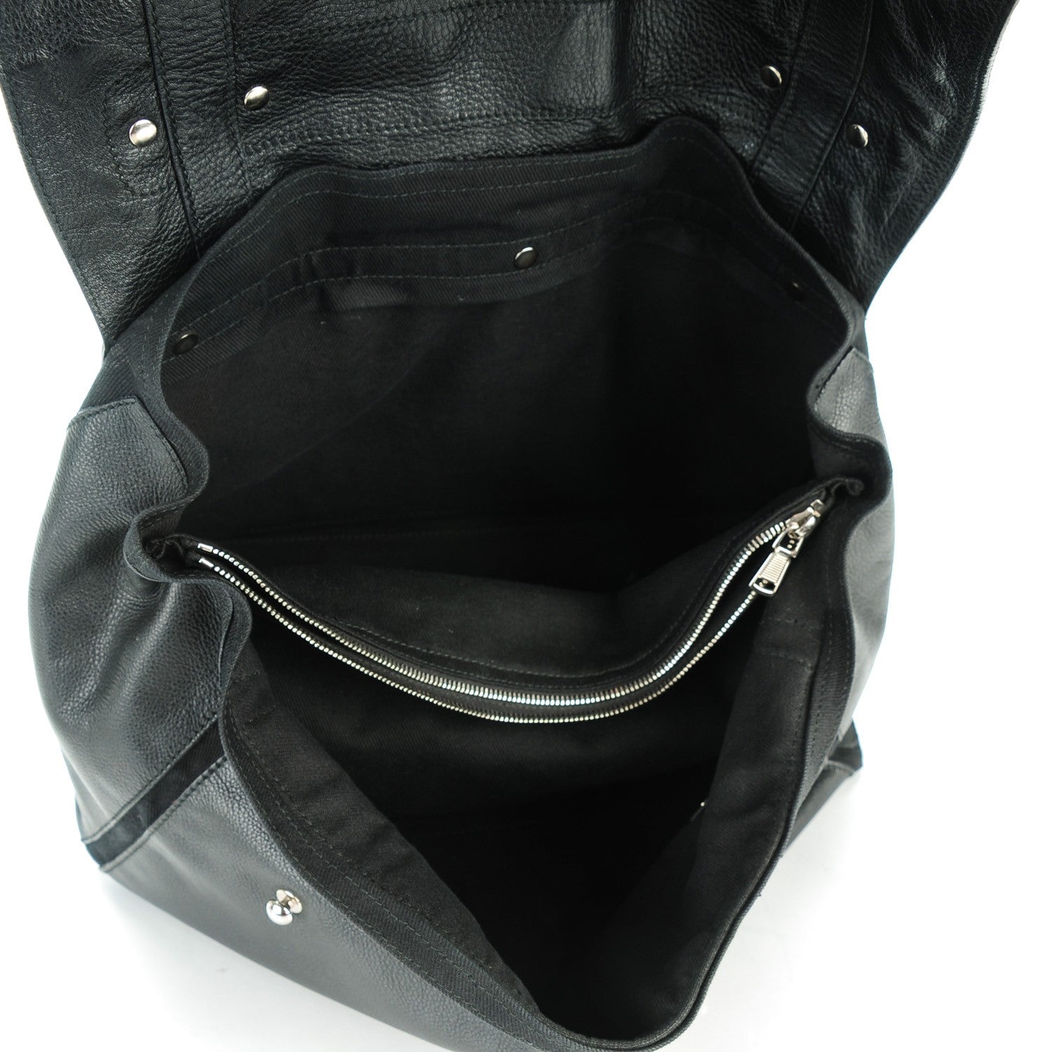 Saint Laurent Calfskin Canvas Large Muse Two Black 5 of 7