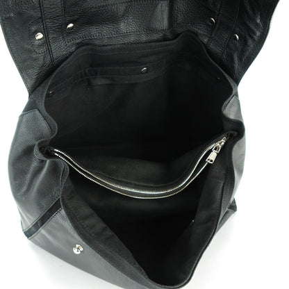 Saint Laurent Calfskin Canvas Large Muse Two Black 5 of 7