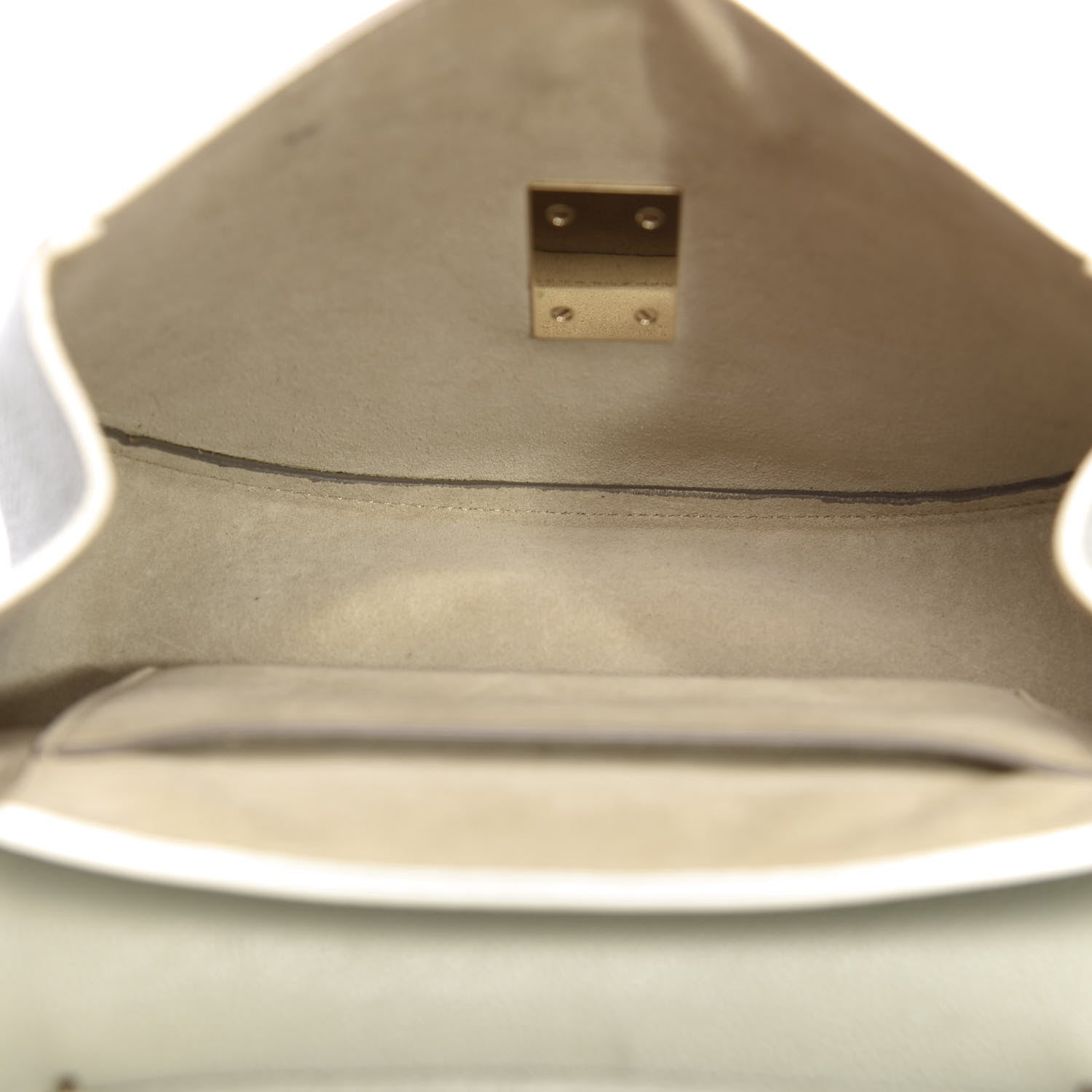Chloe Goatskin Calfskin Bi-Color Drew Shoulder Bag Sage 5 of 11