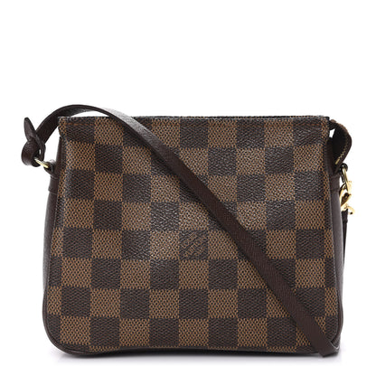 Louis Vuitton Damier Ebene Trousse Make Up Bag Pochette 1 of 10