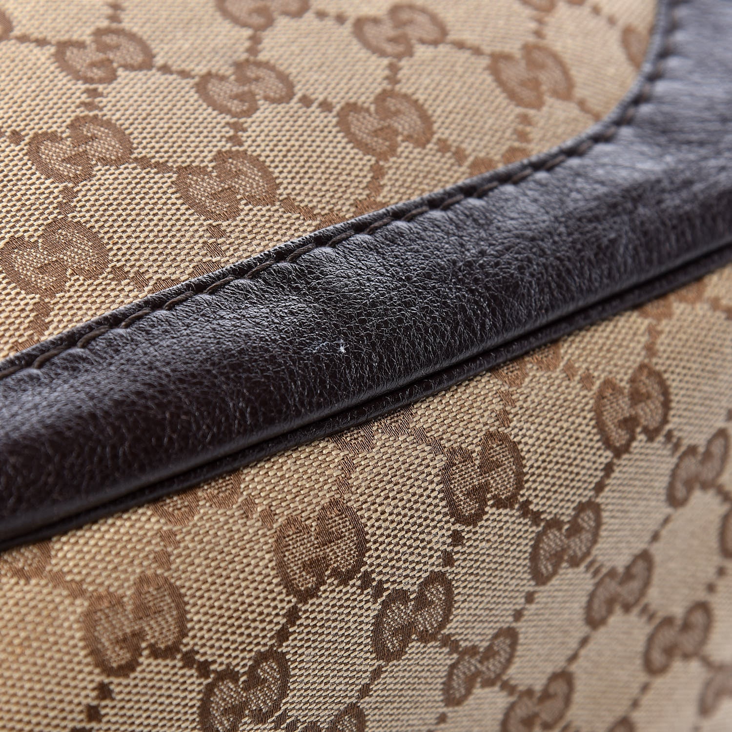 Gucci Monogram Medium Charlotte Hobo Brown 10 of 15