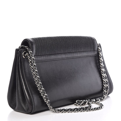 Chanel Lambskin Mademoiselle Accordion Flap Black 3 of 15