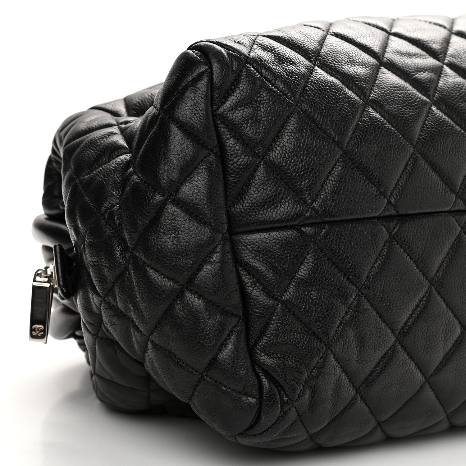 Chanel Caviar Coco Cocoon Bowler Black 4 of 8