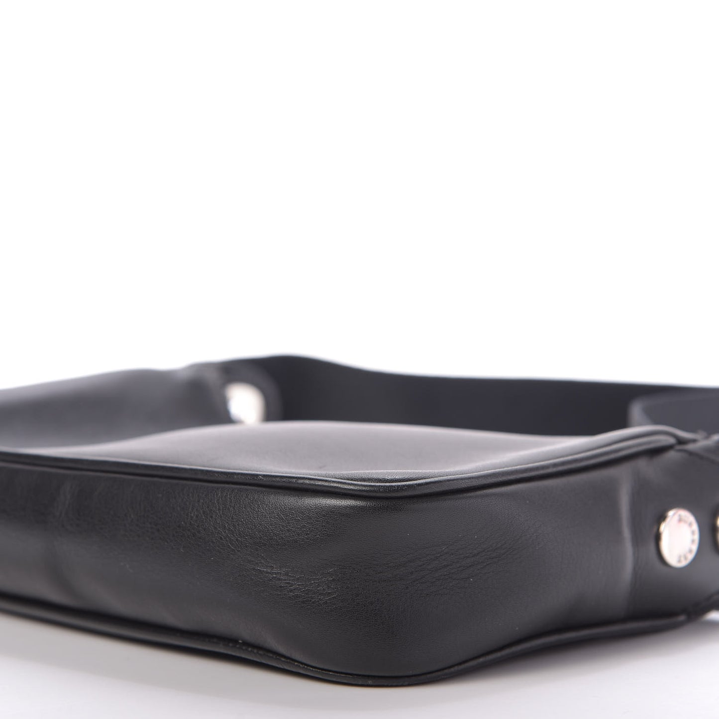 Smooth Calfskin Shoulder Bag Black