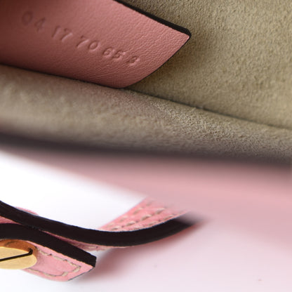 Chloe Calfskin Suede Small Nile Bracelet Bag Washed Pink 7 of 9
