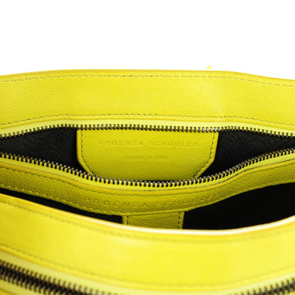Proenza Schouler Lambskin Medium PS1 Satchel Citron 5 of 8