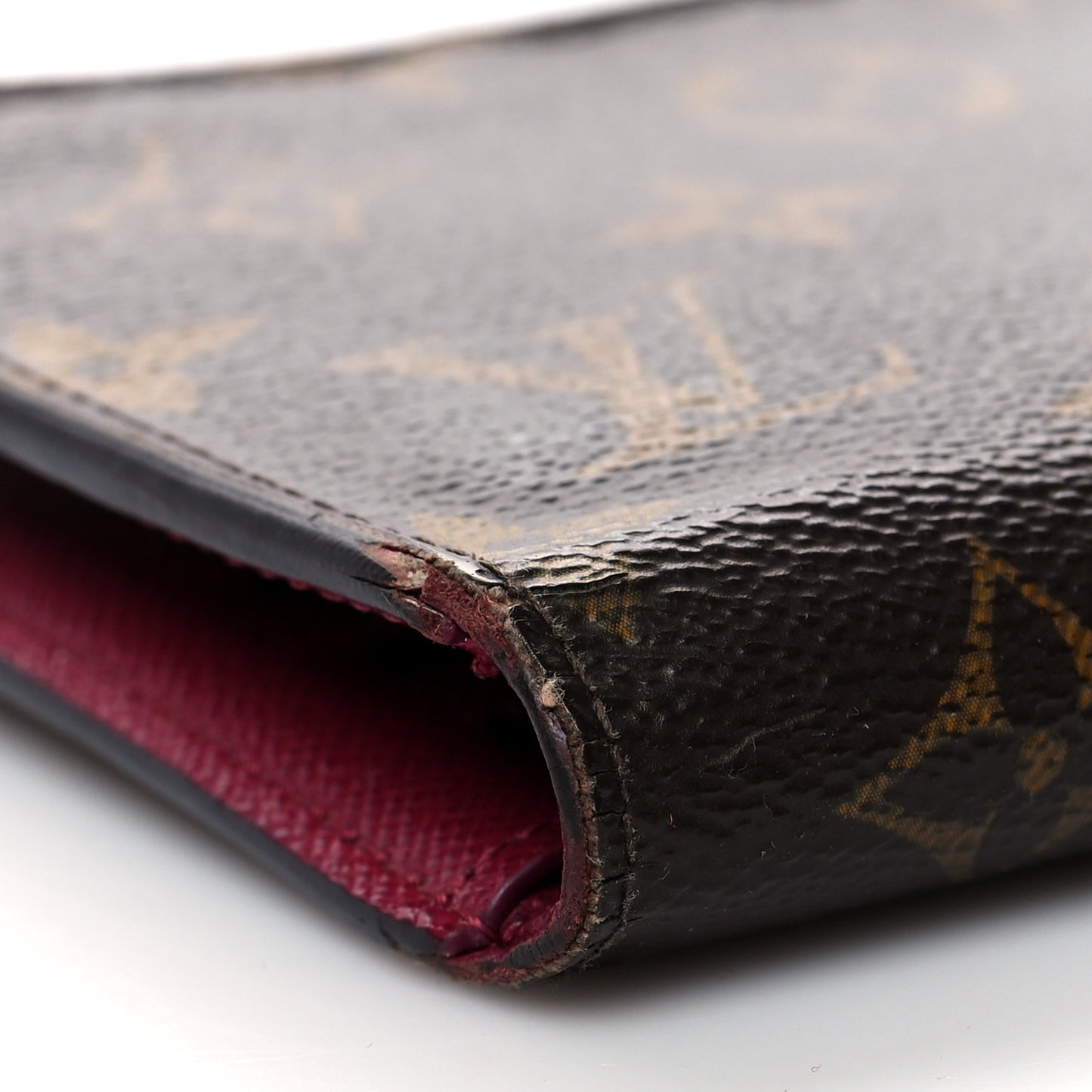 Monogram Adele Wallet Fuchsia