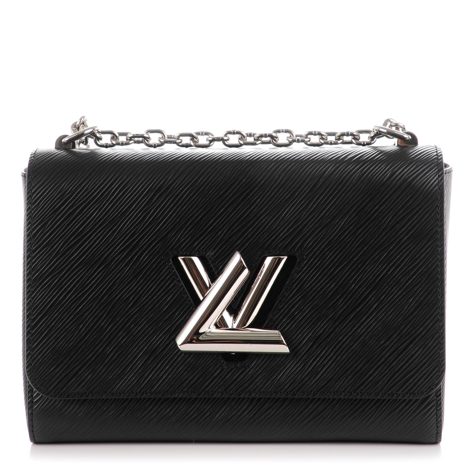 Louis Vuitton Epi Twist Shoulder Bag MM Black 1 of 6
