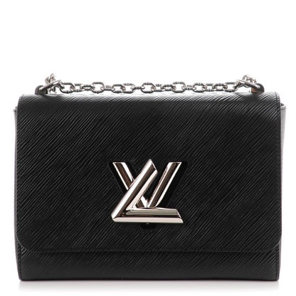 Louis Vuitton Epi Twist Shoulder Bag MM Black 1 of 6