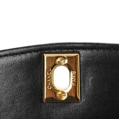 Chanel Lambskin Quilted Small Single Flap Black 7 of 12