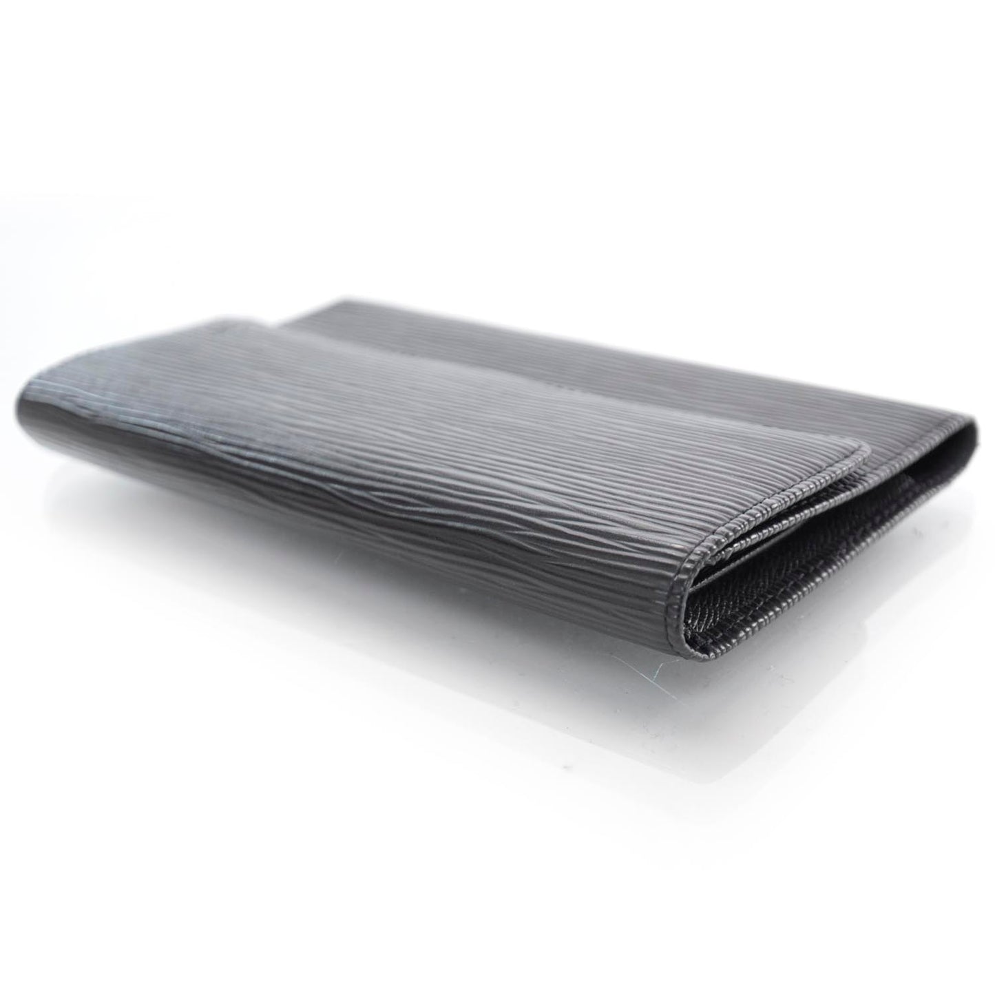 Epi Porte Tresor International Wallet Black