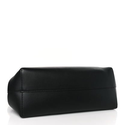 Mansur Gavriel Smooth Calfskin M Frame Bag Black Flamma 4 of 9