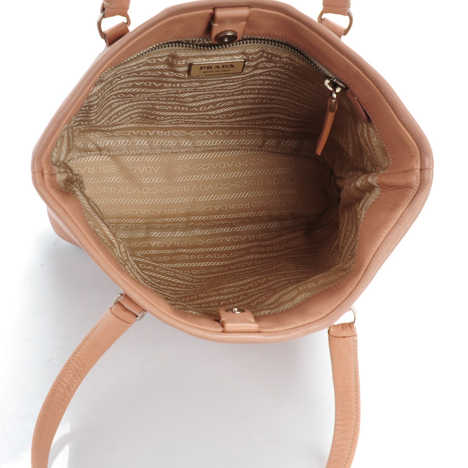 Prada Vitello Daino Tote 5 of 8