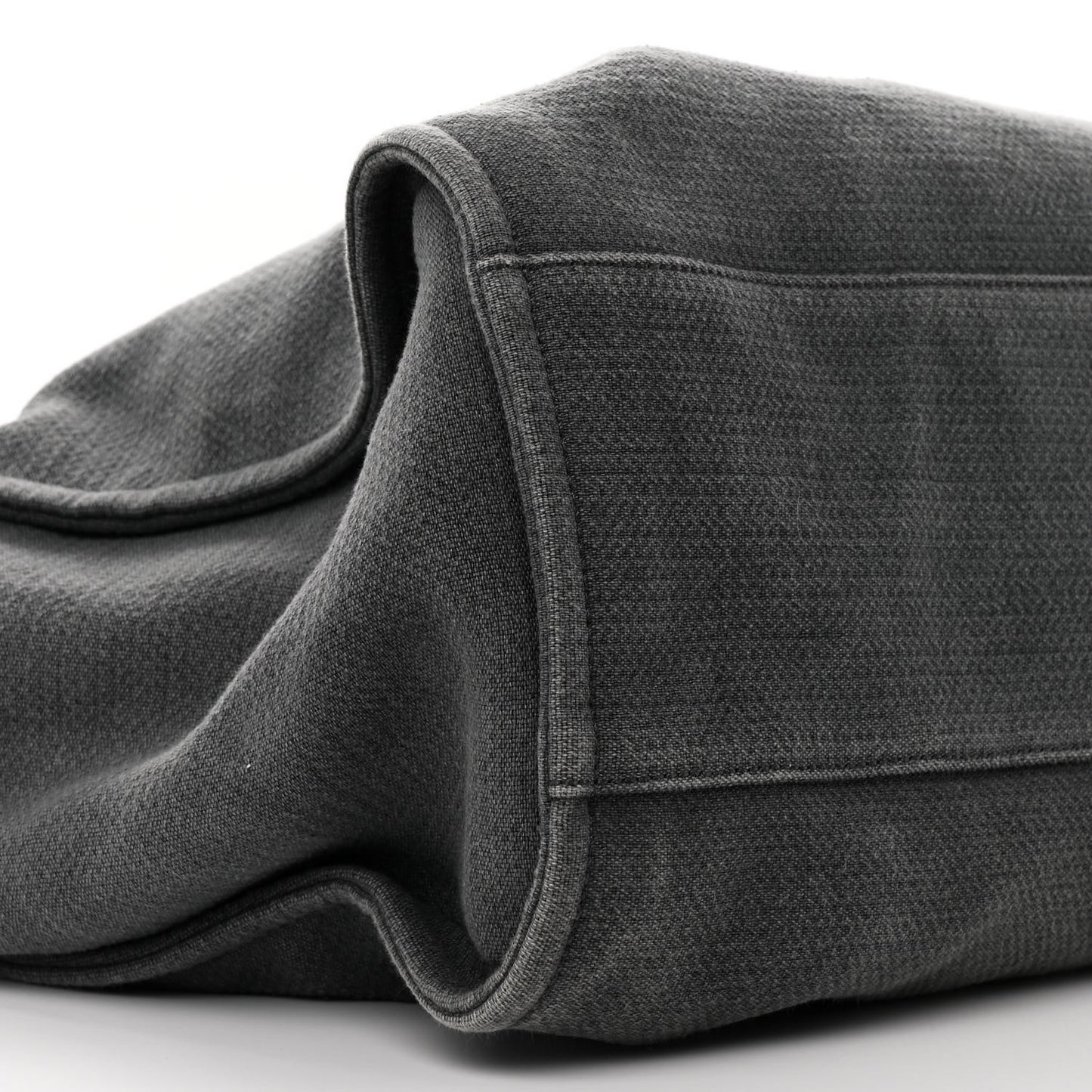 Canvas Extra Large Deauville Tote Grey