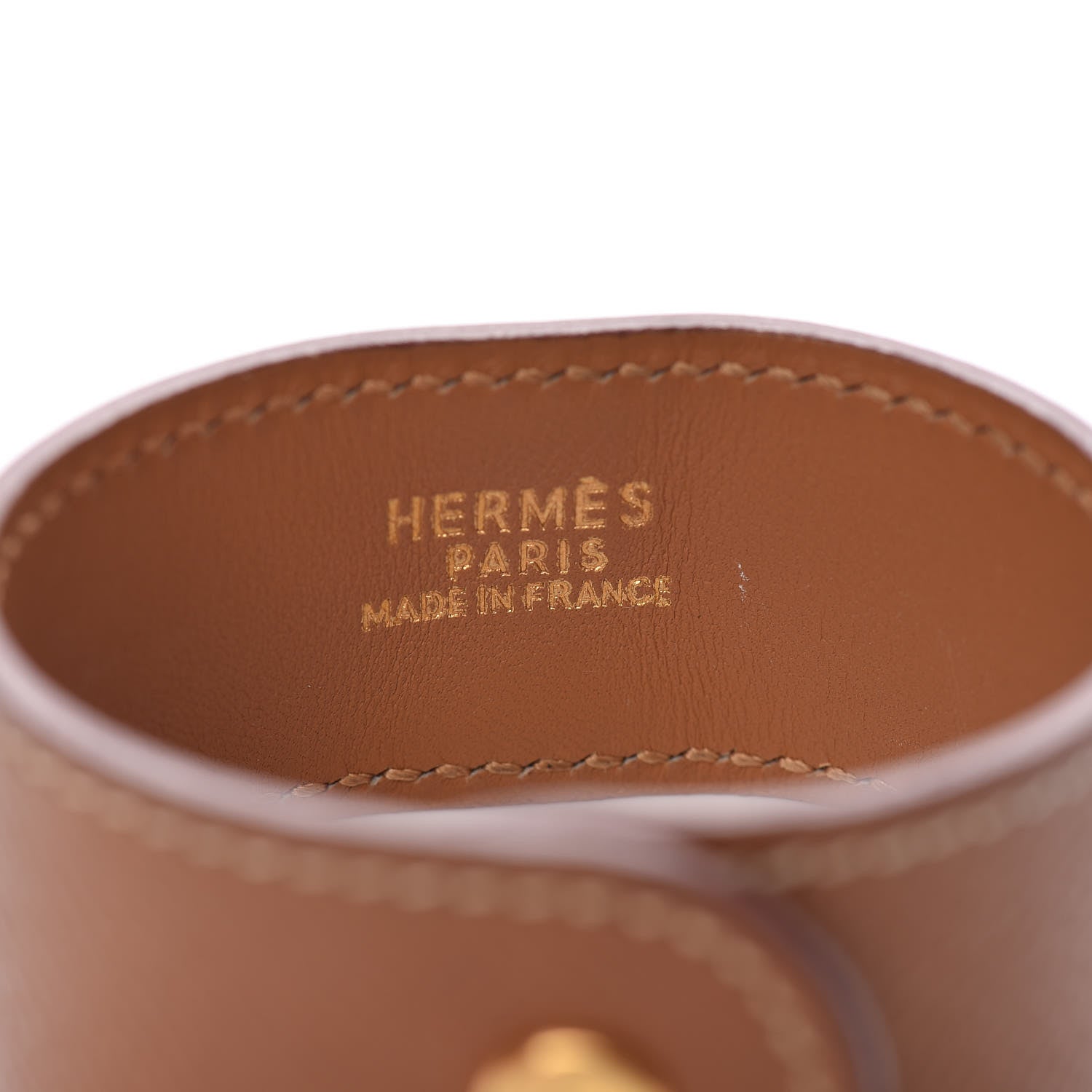 Hermes Courchevel Medor Bracelet Gold 4 of 7