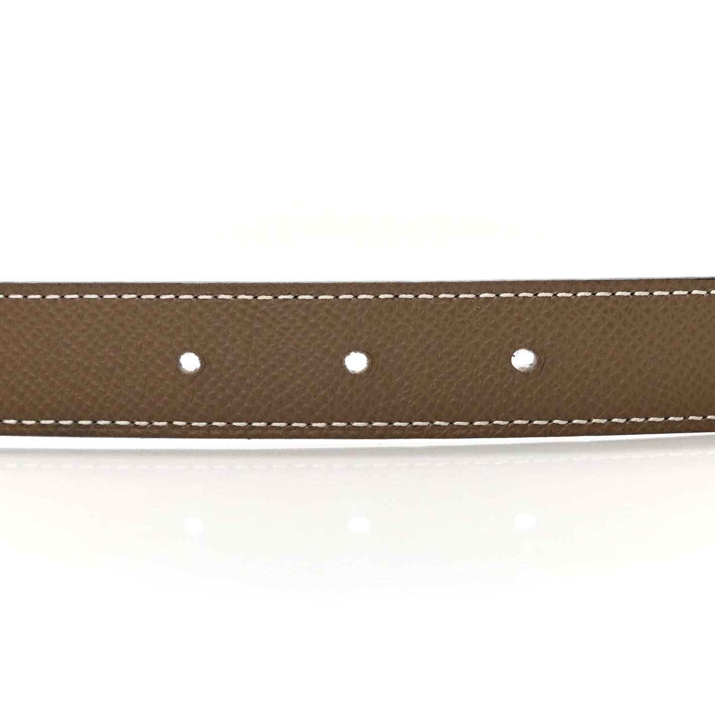 Swift Epsom 24mm Mini Constance H Belt 80 32 Black Etoupe