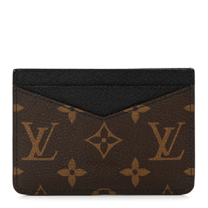 Louis Vuitton LOUIS VUITTON Monogram Macassar Neo Porte-Cartes Card Holder 1 of 7