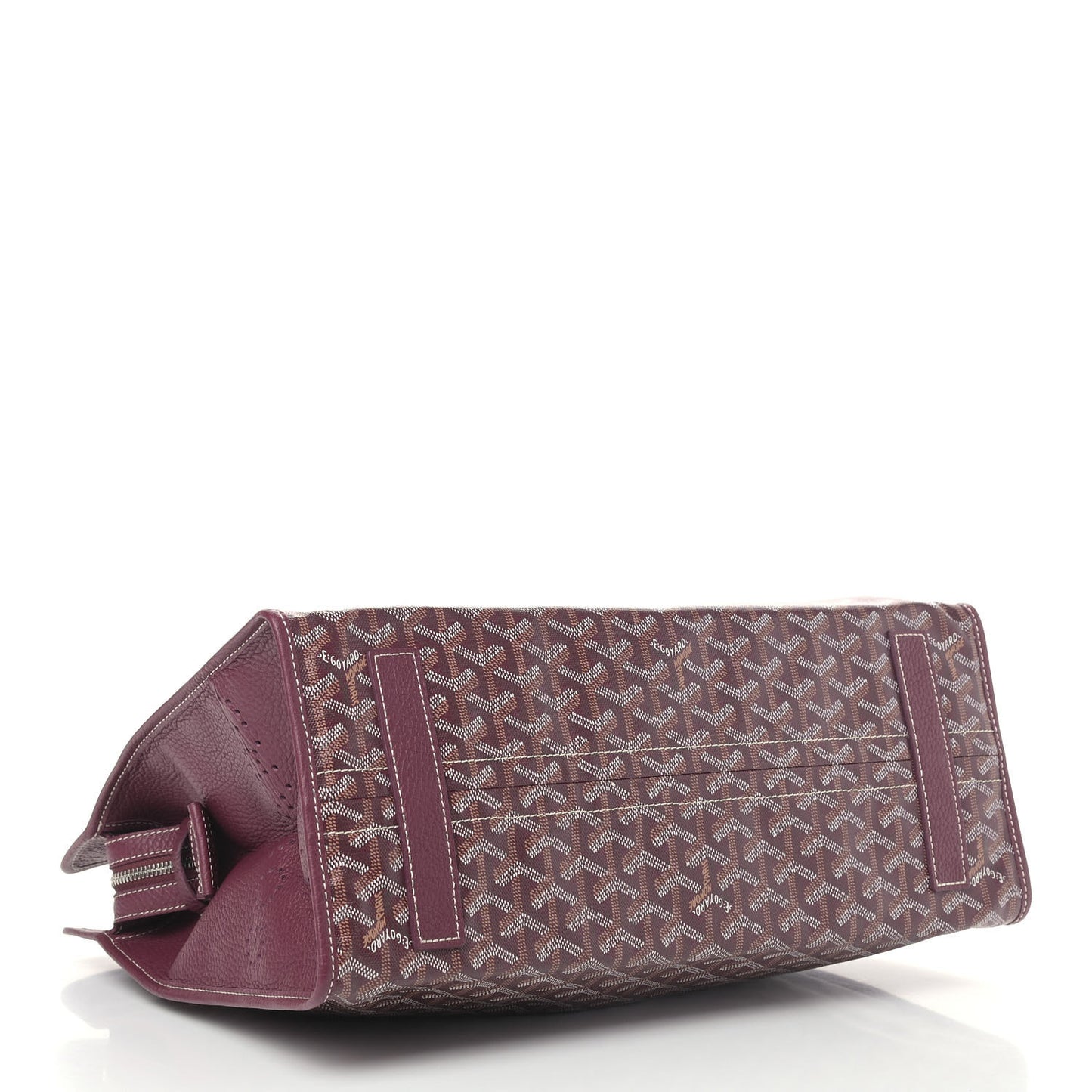 Goyardine Sac Hardy Pet Carrier PM Burgundy