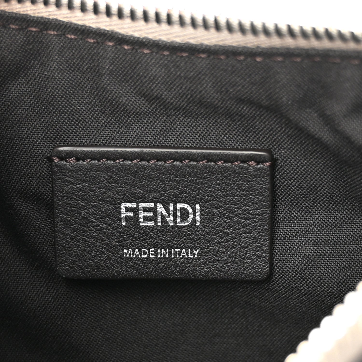 Fendi Rock Millenium Mini Fendigraphy Hobo Bag Argento 6 of 10