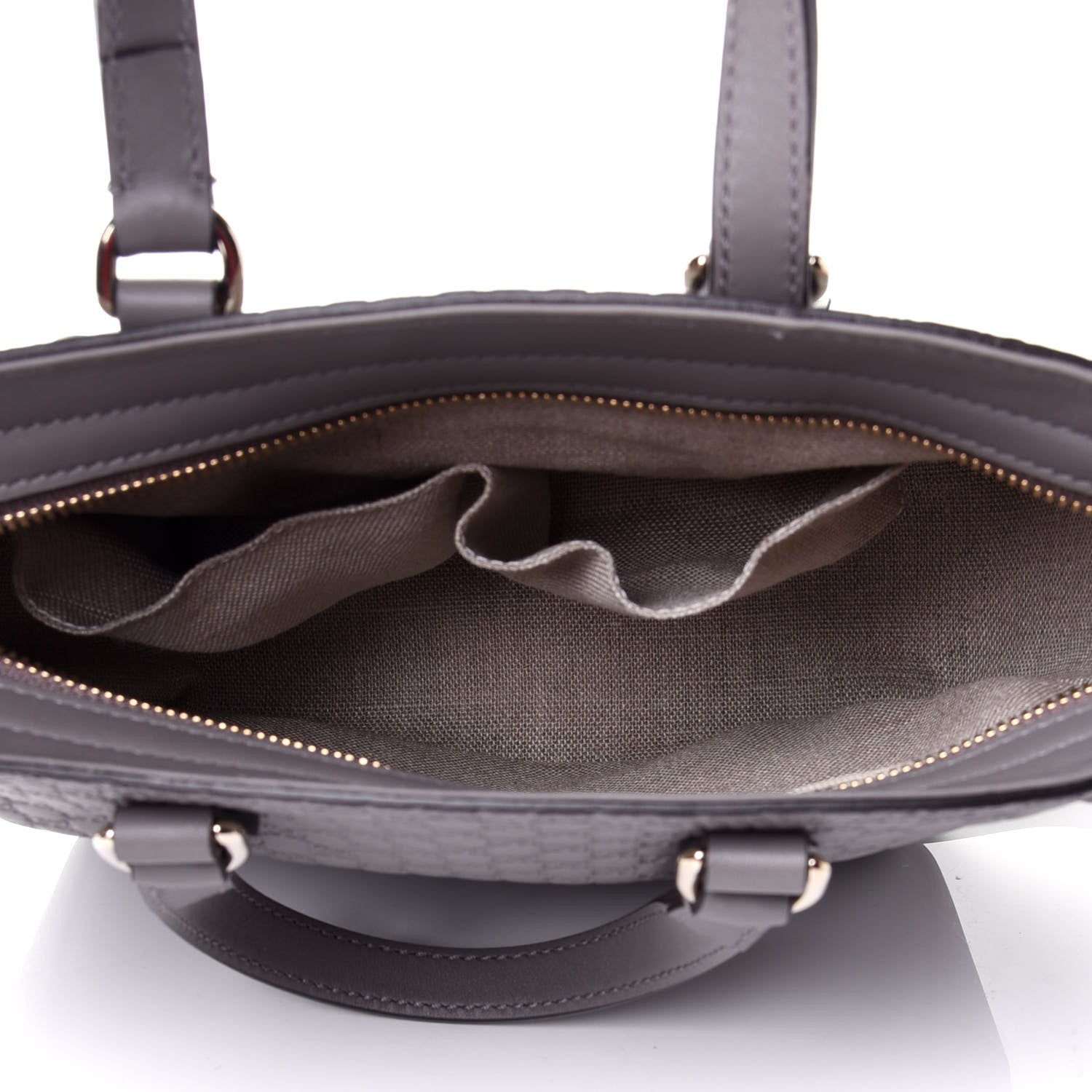 Gucci Microguccissima Small Bree Tote Graphite 4 of 4