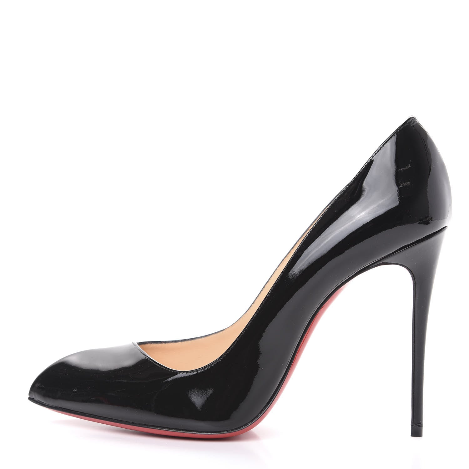 Christian Louboutin Patent Corneille 100 Pumps 40.5 Black 1 of 8