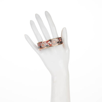 Hermes Enamel Printed Wide Festival des Amazones Bracelet 65 Collectionneur 2 of 6