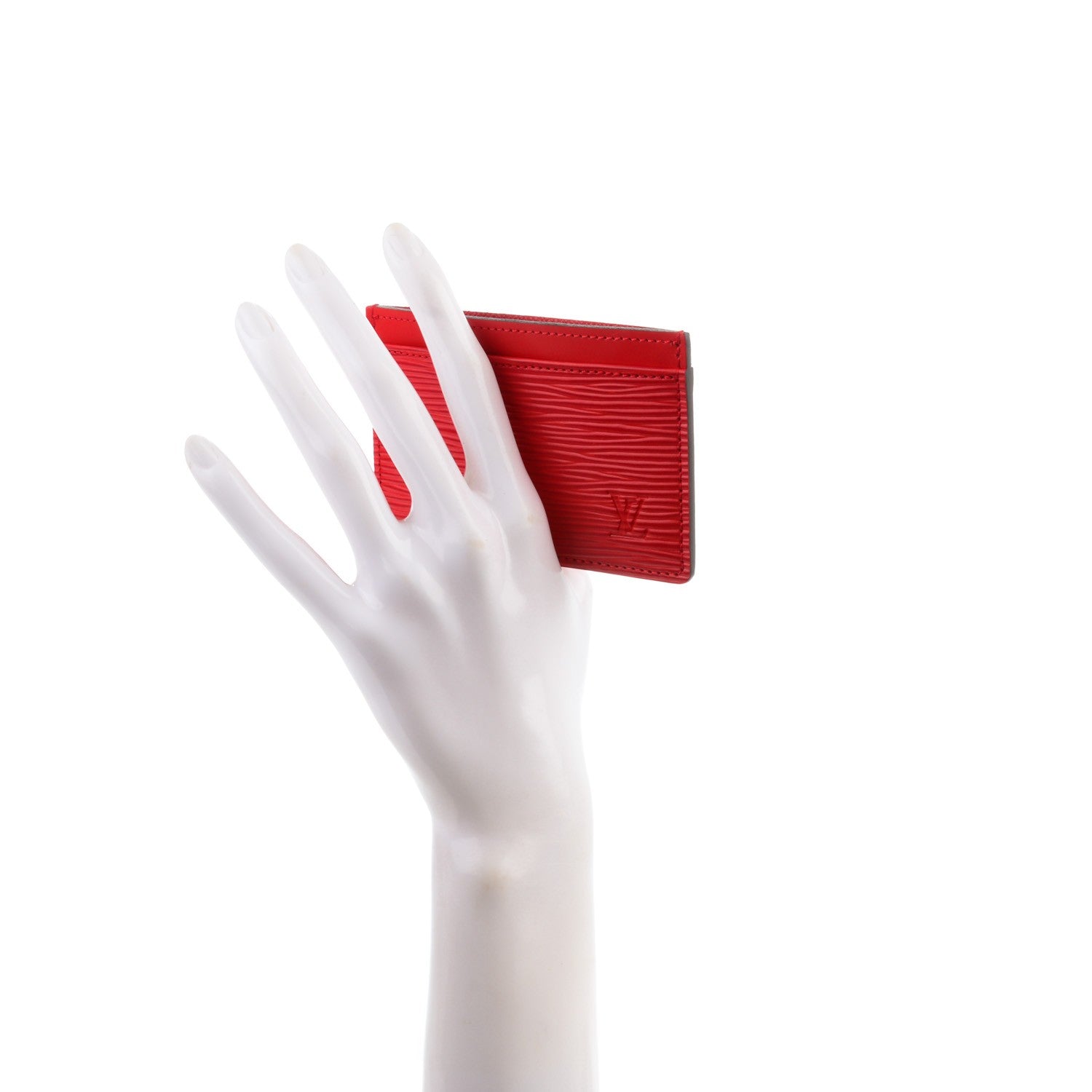 Louis Vuitton Epi Card Holder Coquelicot 2 of 7