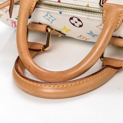 Louis Vuitton Monogram Multicolor Speedy 30 White 8 of 10