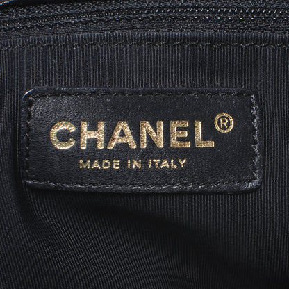 Chanel Calfskin Cerf Executive Shopper Tote Black 7 of 8