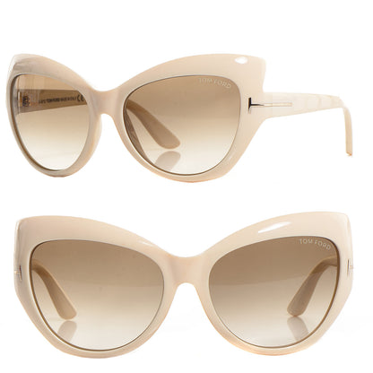 Tom Ford Bardot Sunglasses TF284 White 1 of 5