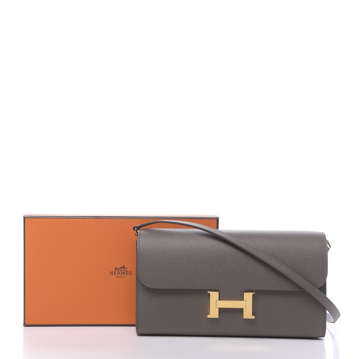 Hermes Epsom Constance Long To Go Wallet Etain 13 of 13