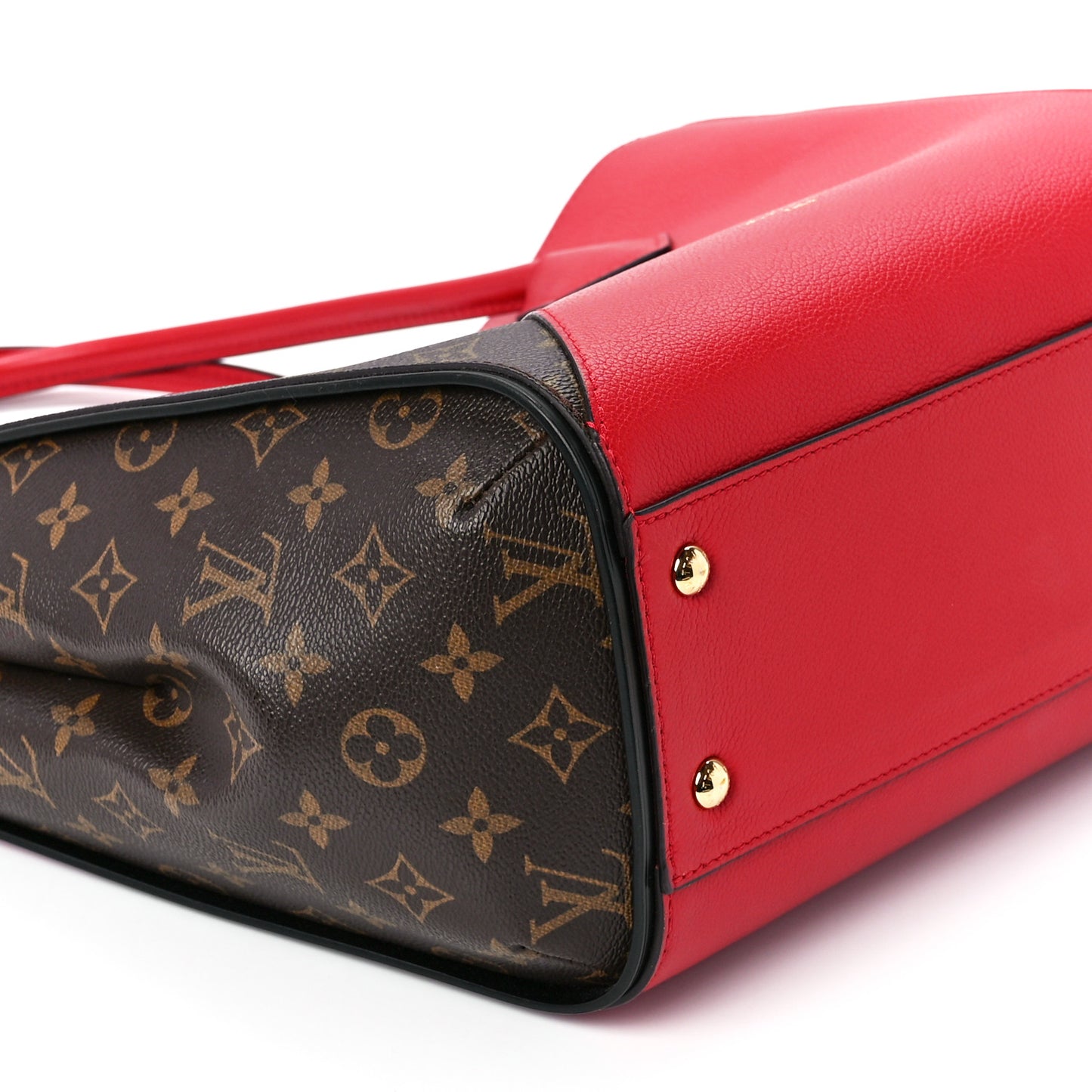 Calfskin Monogram Kimono Tote Cherry