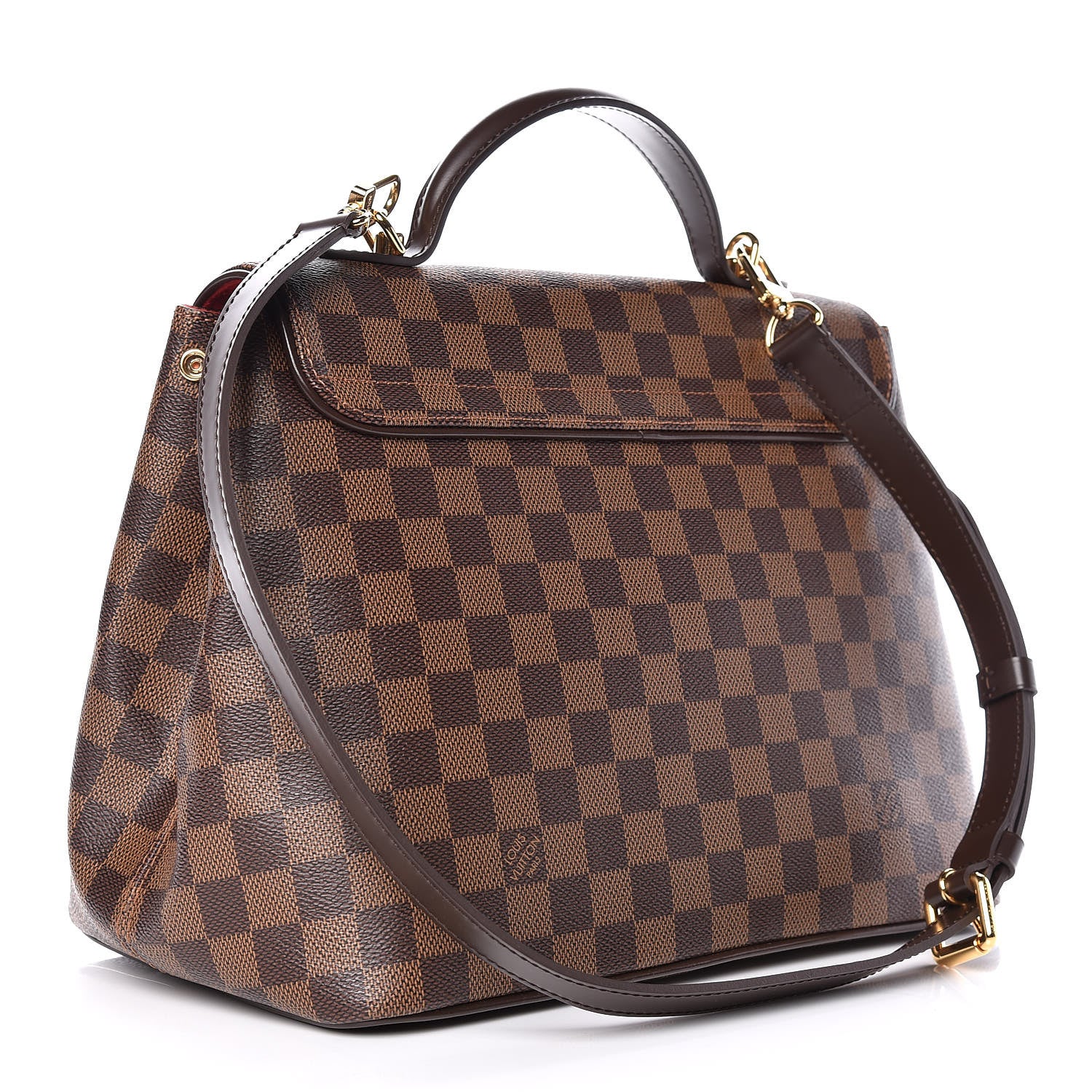 Louis Vuitton Damier Ebene Bergamo MM 3 of 9