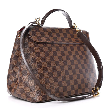 Louis Vuitton Damier Ebene Bergamo MM 3 of 9