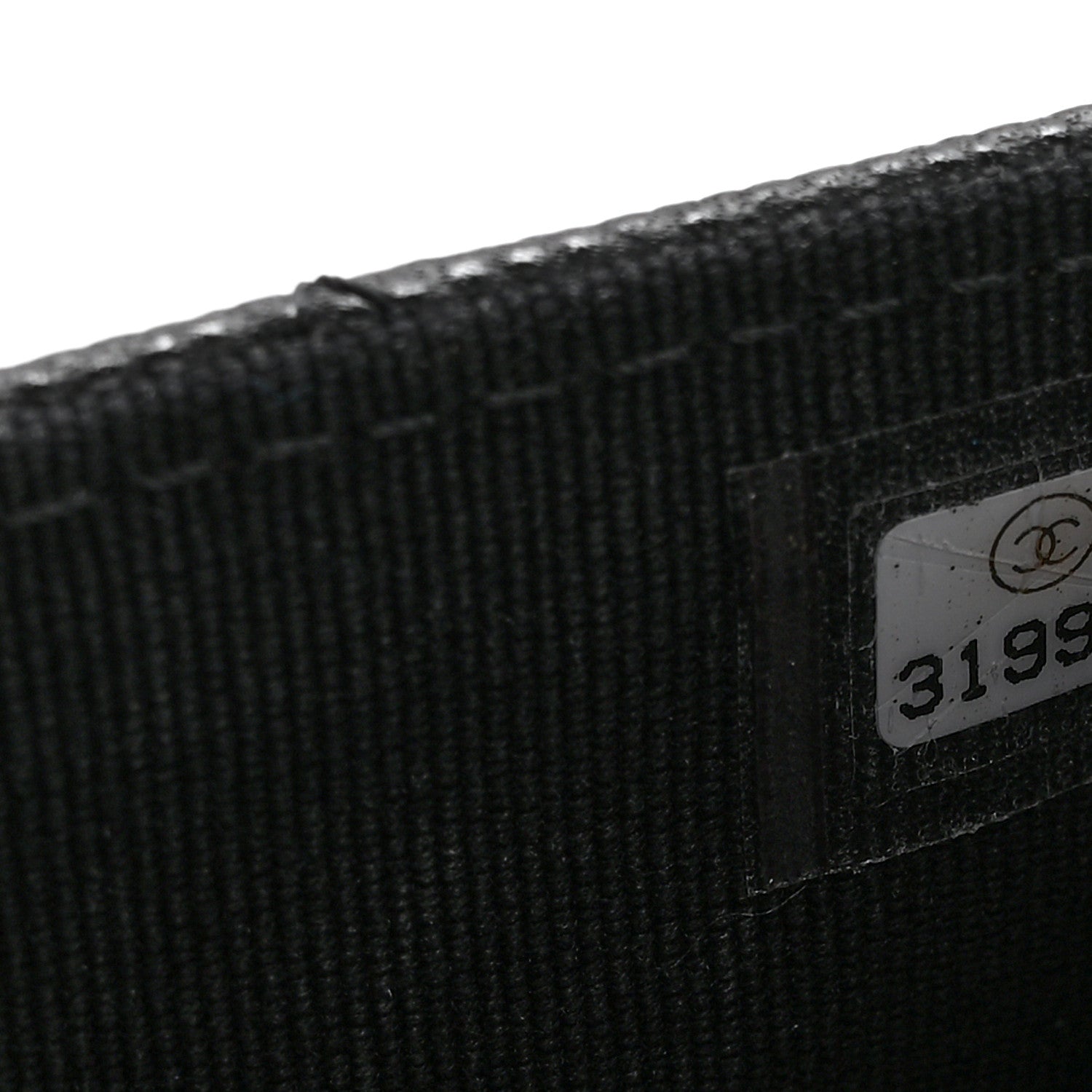 Chanel Caviar Quilted Crystal CC Large Gusset Flap Wallet Black 7 of 8