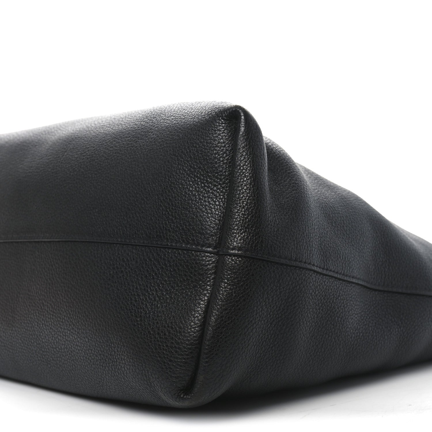 Prada Vitello Daino Pocket Shopping Tote Black 9 of 9
