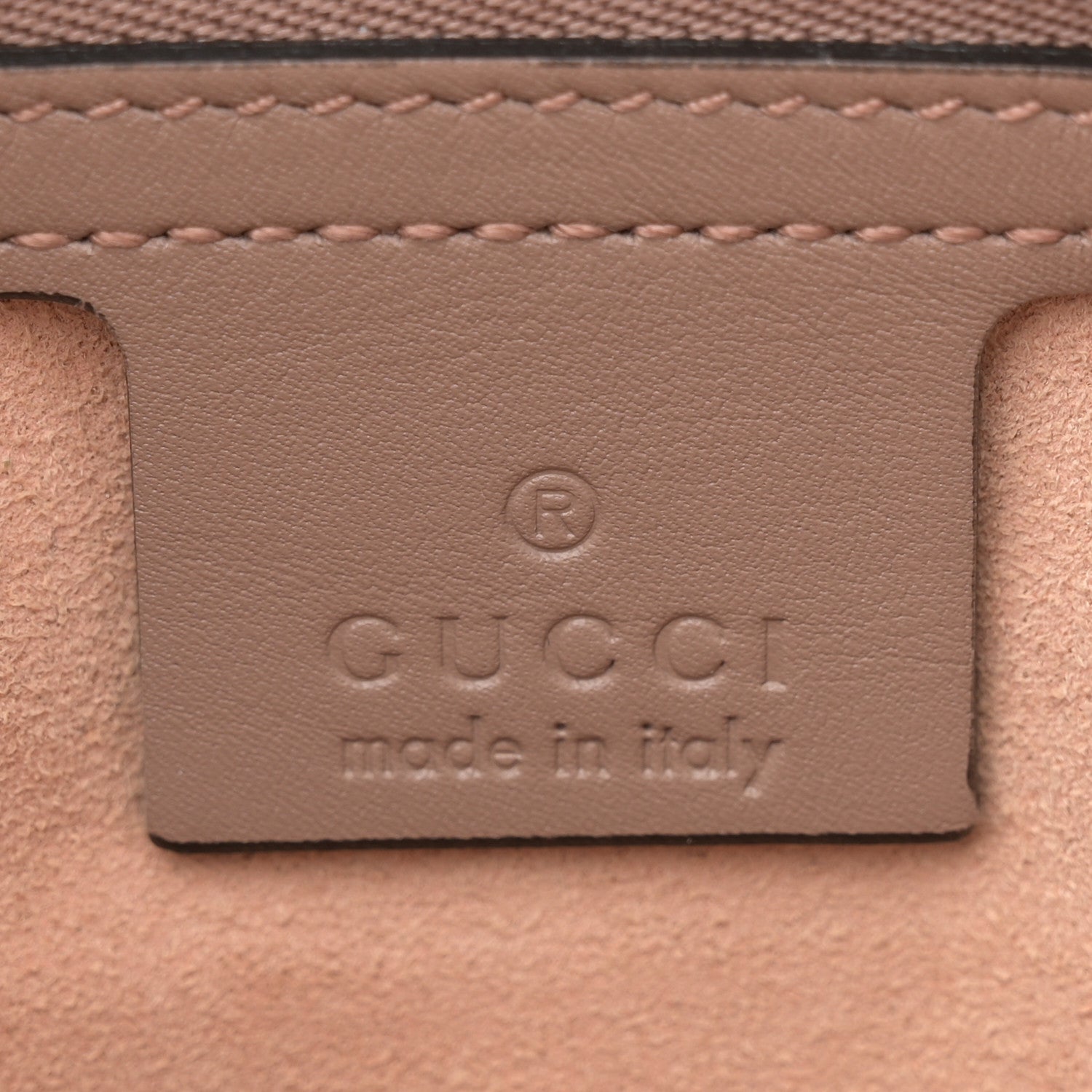 Gucci Calfskin Matelasse Medium GG Marmont Chain Shoulder Bag Porcelain Rose 6 of 11