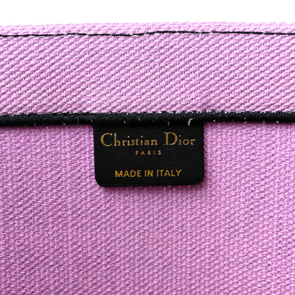Christian Dior Canvas Embroidered Large Jungle Pop Book Tote Multicolor 6 of 11
