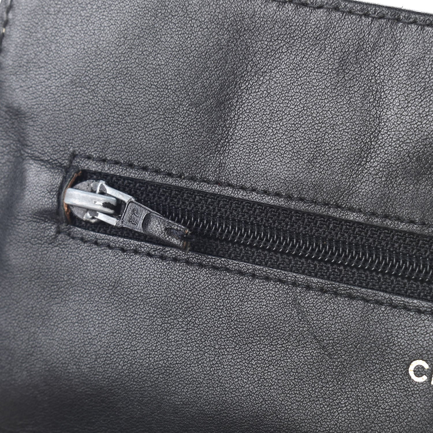 Chanel Aged Calfskin Quilted Reissue Wallet On Chain WOC Black 8 of 10
