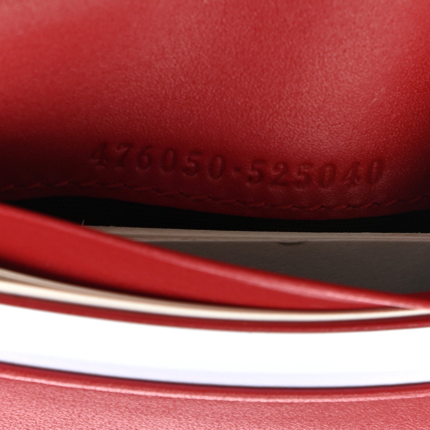 Gucci GG Supreme Monogram Cherry Embellished Card Case Wallet Hibiscus Red 6 of 7