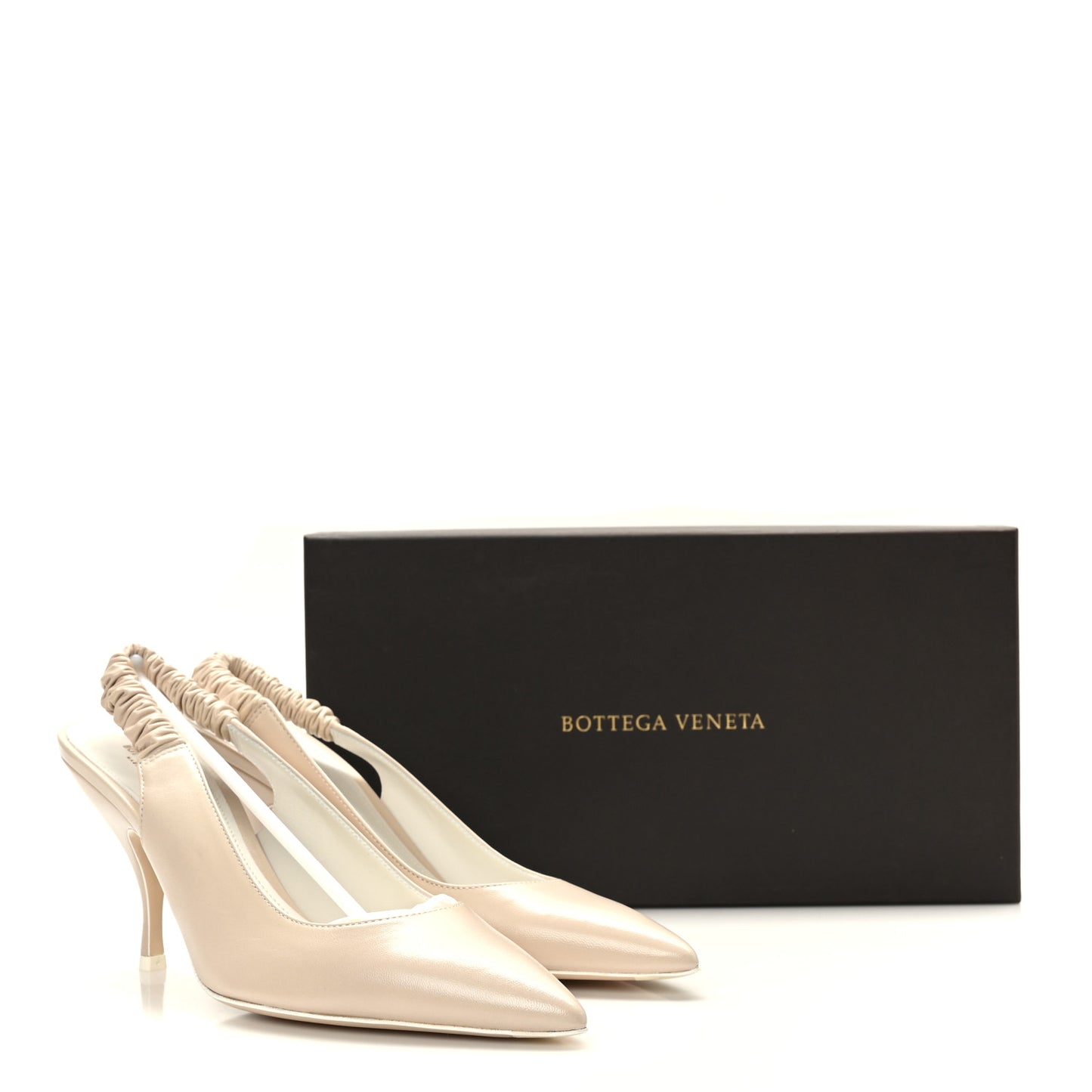 Nappa Point Sling Back Pumps 40 Mist