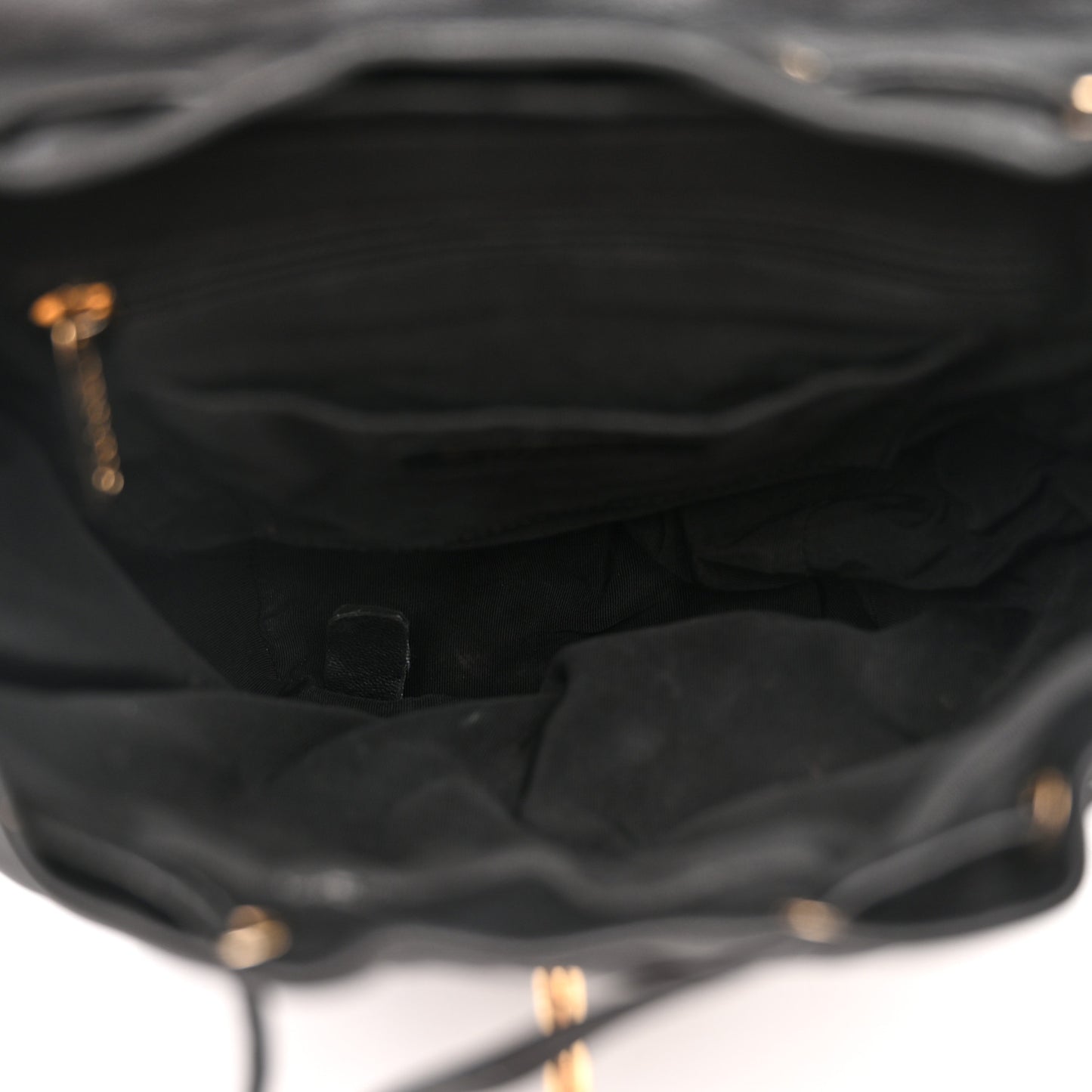 Lambskin Quilted Small Urban Spirit Backpack Black