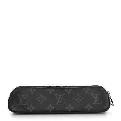 Louis Vuitton Monogram Eclipse Elizabeth Pencil Pouch Black 1 of 10