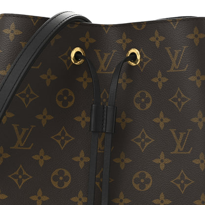 Louis Vuitton Monogram Neonoe MM Black 7 of 10