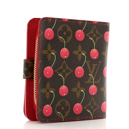 Louis Vuitton Monogram Cerises Compact Zippe Wallet 3 of 10