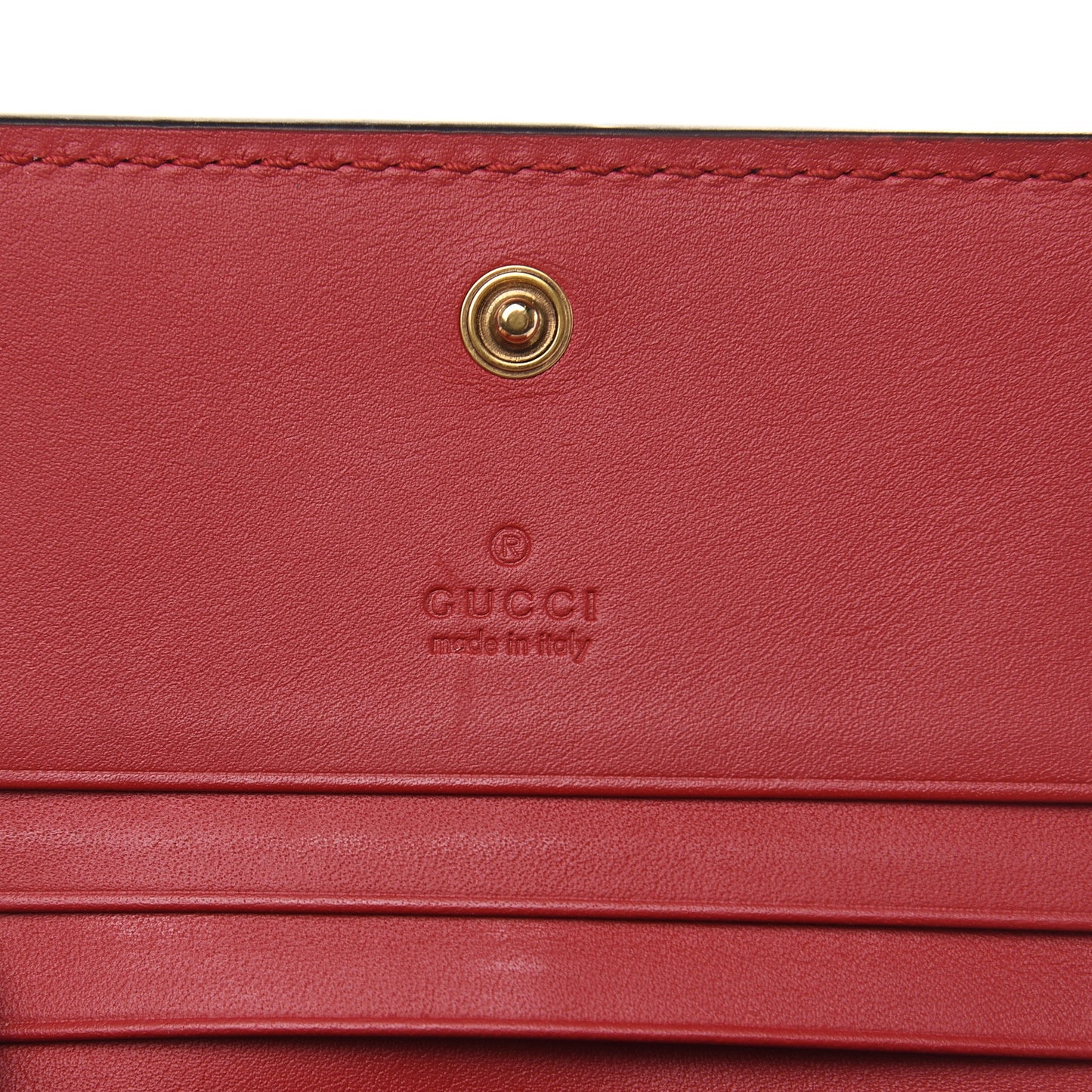 Calfskin Queen Margaret Card Case Wallet Blue Agata Hibiscus Red Mystic White