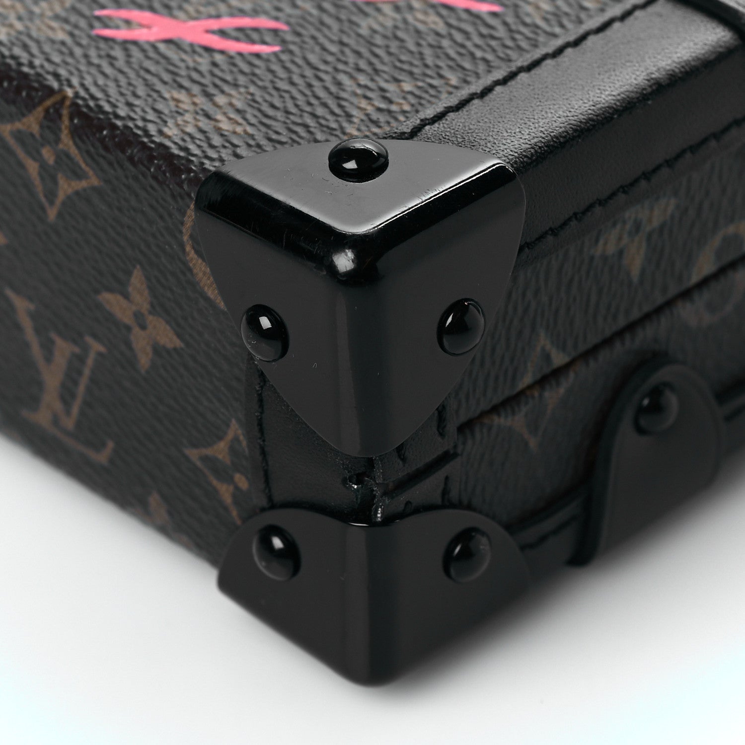 Louis Vuitton Monogram Petite Malle Black 8 of 9