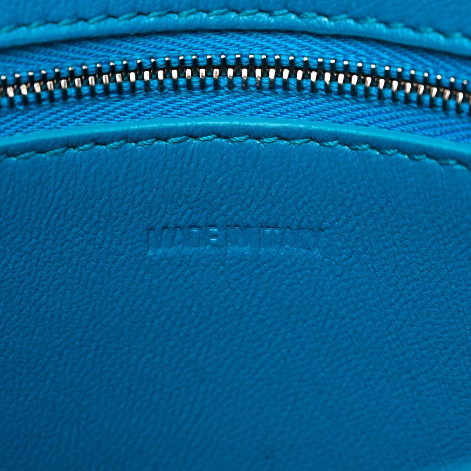 Balenciaga Grained Calfskin Small Downtown Shoulder Bag Turquoise 7 of 15
