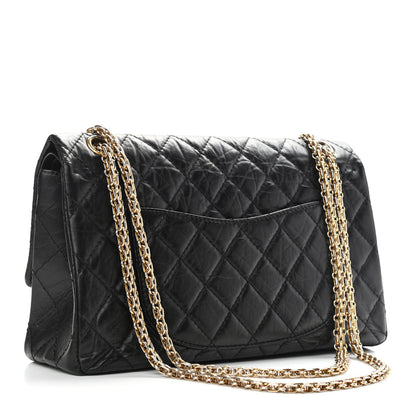 Chanel Aged Calfskin Quilted 2.55 Reissue 226 Flap Black 2 of 10
