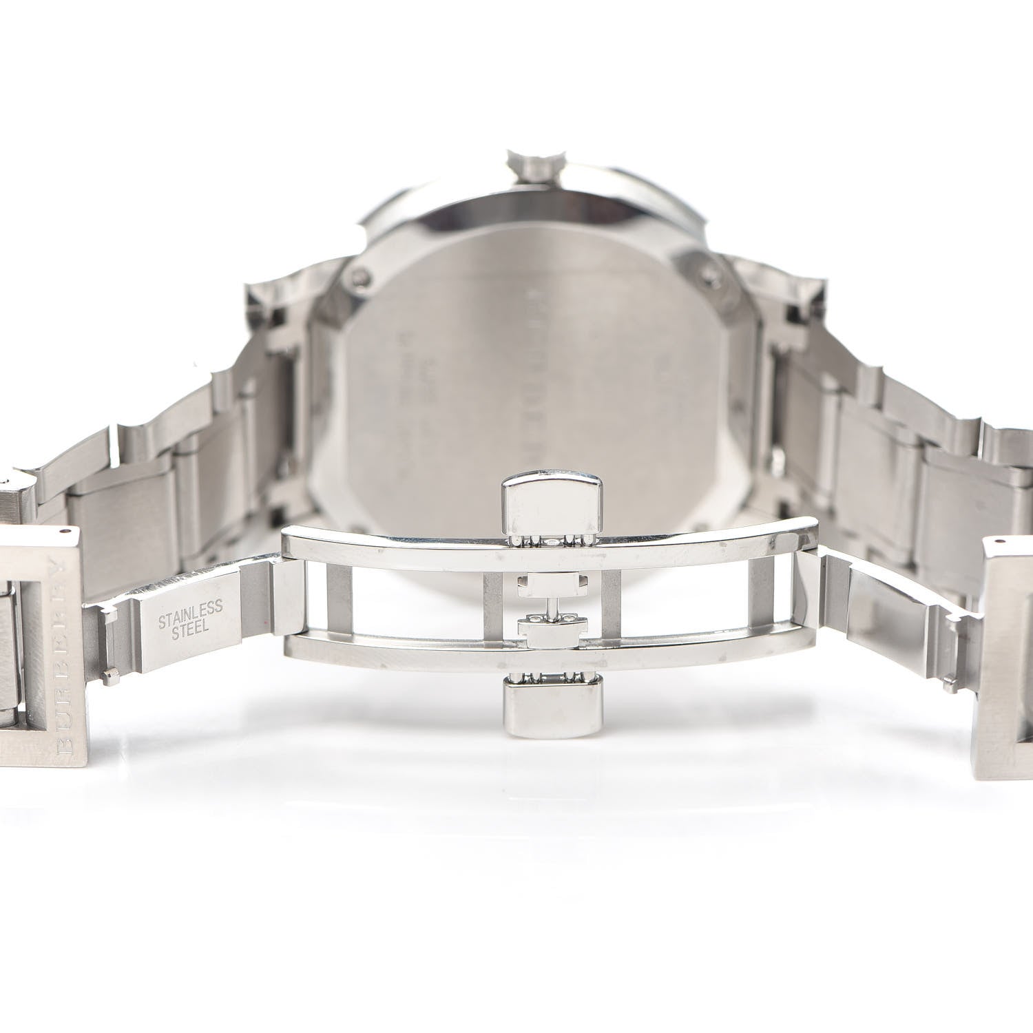 Burberry Stainless Steel 38mm The City Quartz Watch Black BU9001 4 of 5